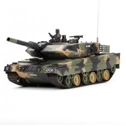 Czołg zdalnie sterowany ASG/IR/dźwięk/para 1:24 German Leopard II A5 RTR 2.4Ghz - Heng Long 3809-1